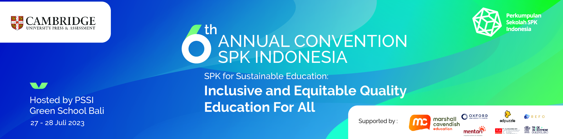 6th Annual Convention SPK Indonesia